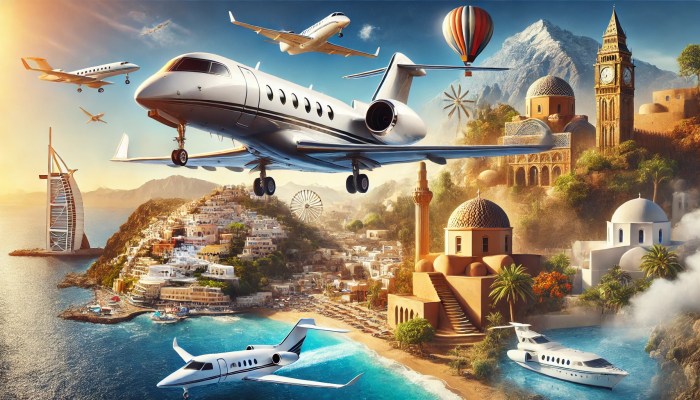 High-Flying Luxury: Private Jet Journeys for July Travel