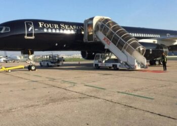 El lujo en el cielo: la vuelta al mundo en el Four Seasons Private Jet